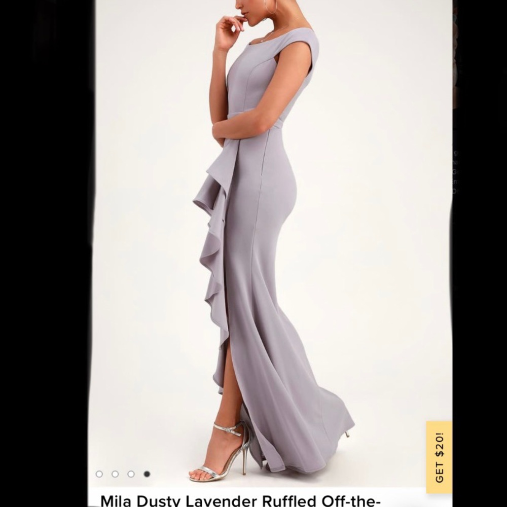 Lulus Mila Gown sz M